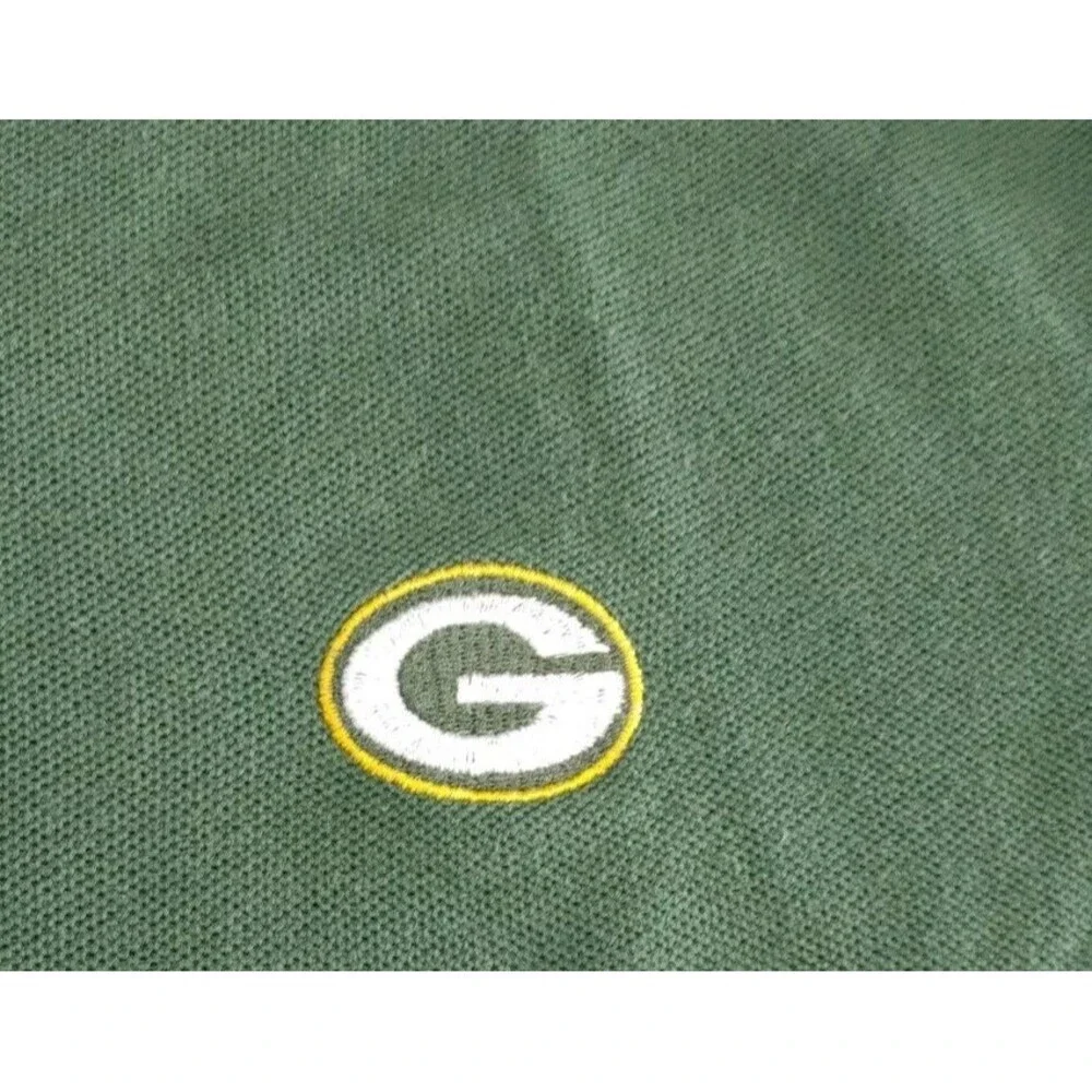 Vintage Starter NFL Pro Line Green Bay Packers S/S Polo Shirt Adult Size Large